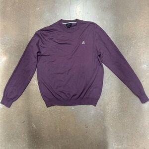Brooks Brothers Lavender Cashmere Blend Sweater